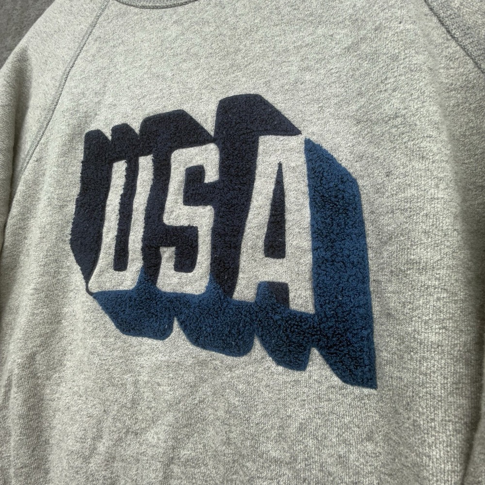 Vintage Y2K American Eagle Sweatshirt Men M Gray Crewneck 2000s Adult
